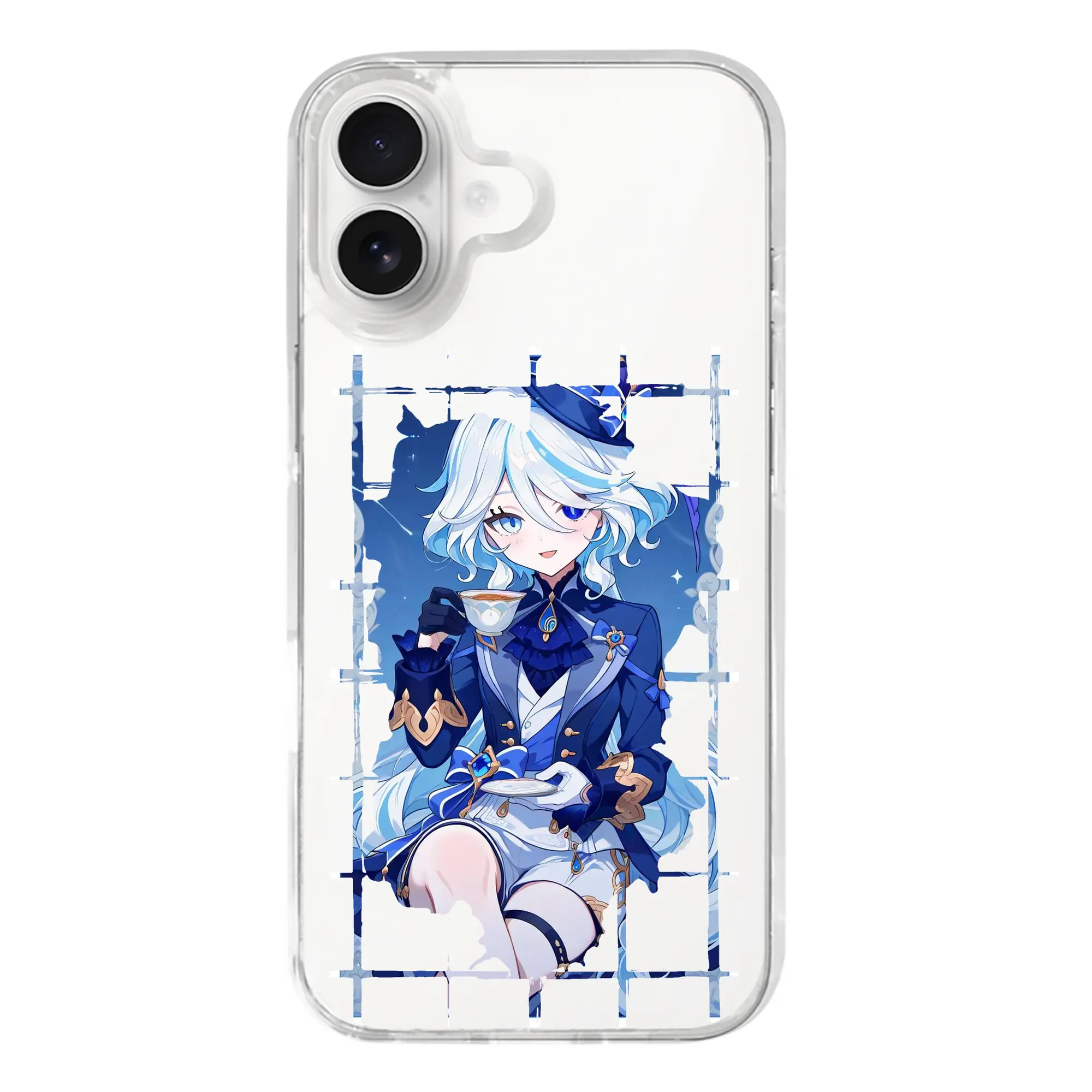 原 神 グッズ フリーナ - iPhone 17シリーズ 透明スマホケース – 薄型・耐衝撃・精密フィット保護カバー